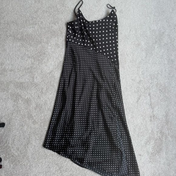 a new day Black Dress with White Dots - Picture 2 of 3